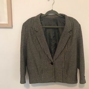Vintage houndstooth jacket